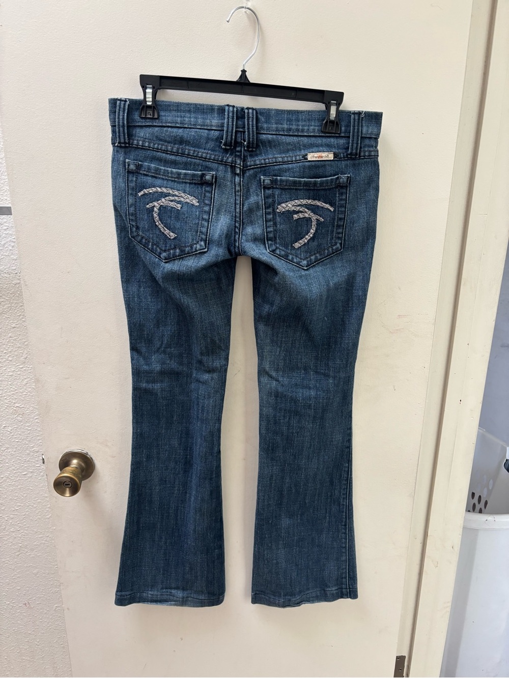 Frankie B. Medium Blue Bootcut Jeans